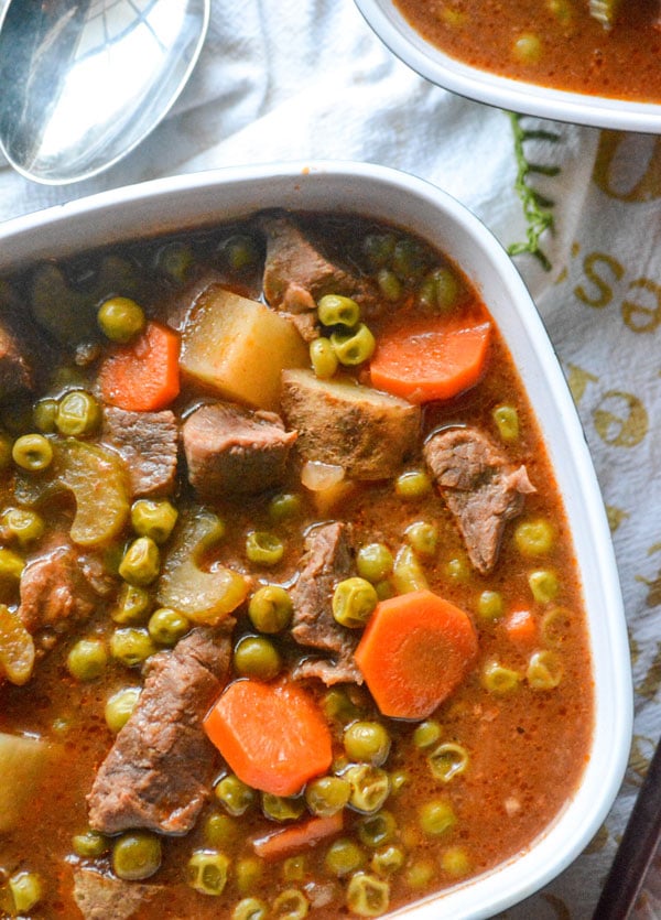 Slow Cooker Apple Cider Beef Stew