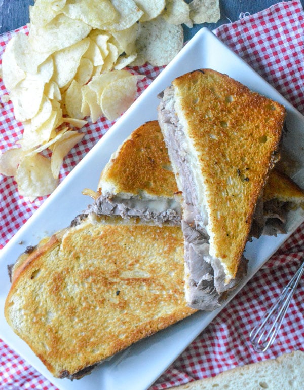 Roast Beef & Smoked Gouda Grilled Cheese