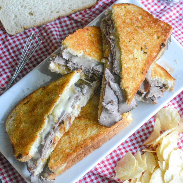 Roast Beef Smoked Gouda Grilled Cheese Sons R Us