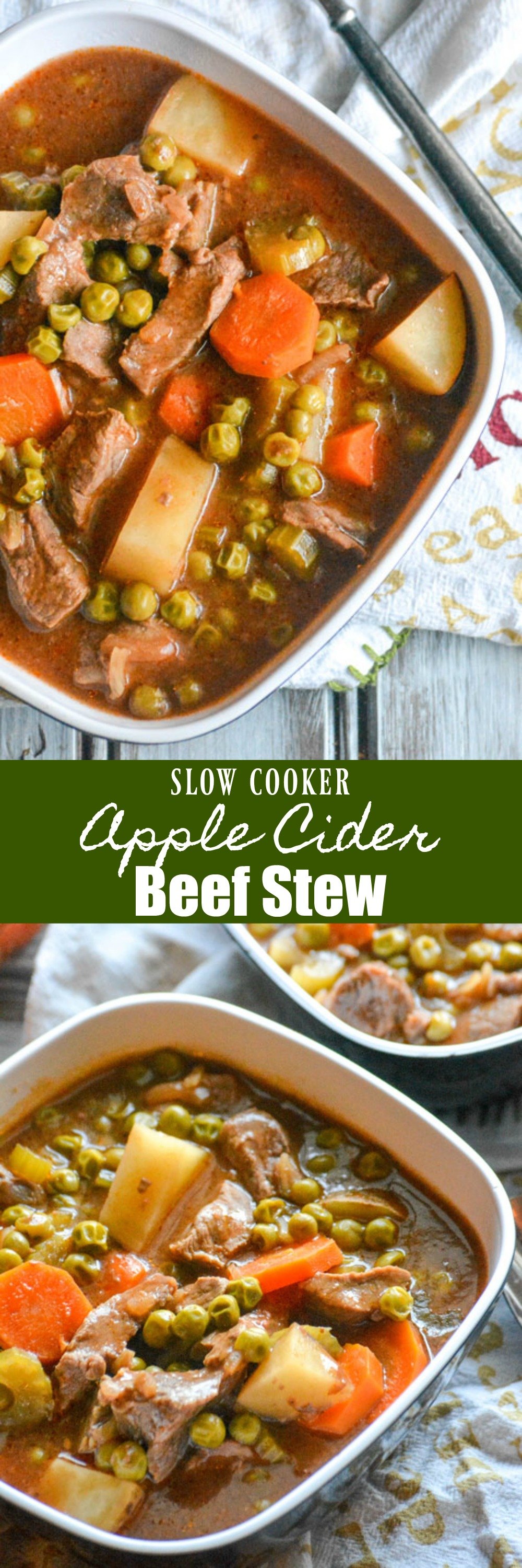 Slow Cooker Apple Cider Beef Stew 4 Sons 'R' Us
