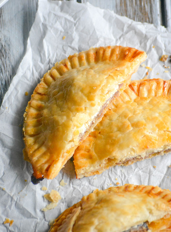 Stuffed Roast Beef & Cheddar Hand Pies