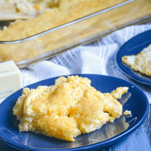 Three Cheese Grits Casserole - 4 Sons 'R' Us