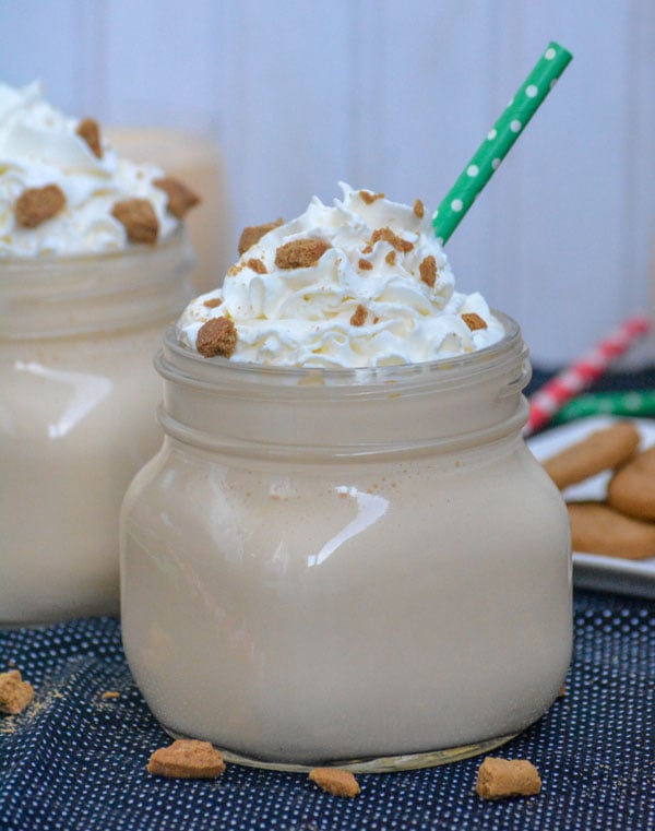 Gingerbread Eggnog Milkshakes