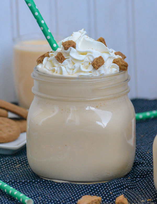 Gingerbread Eggnog Milkshakes