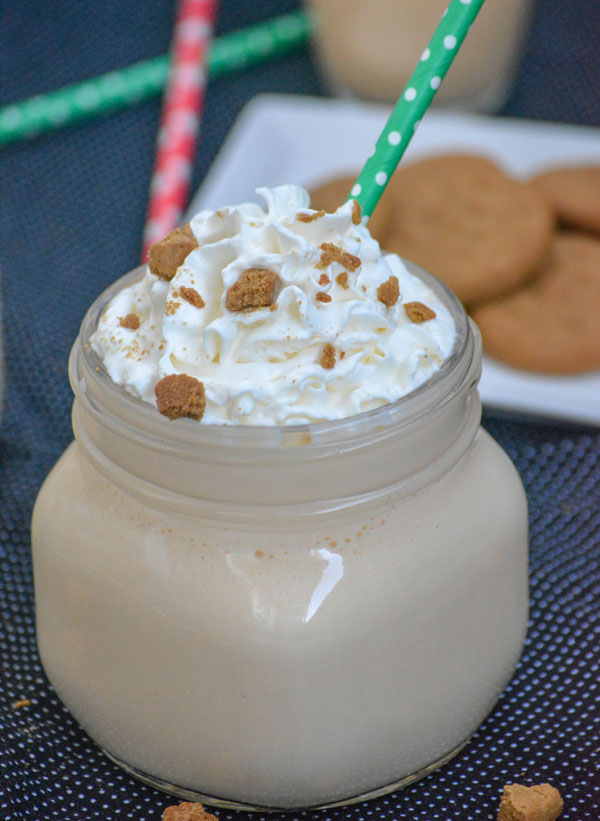 Gingerbread Eggnog Milkshakes