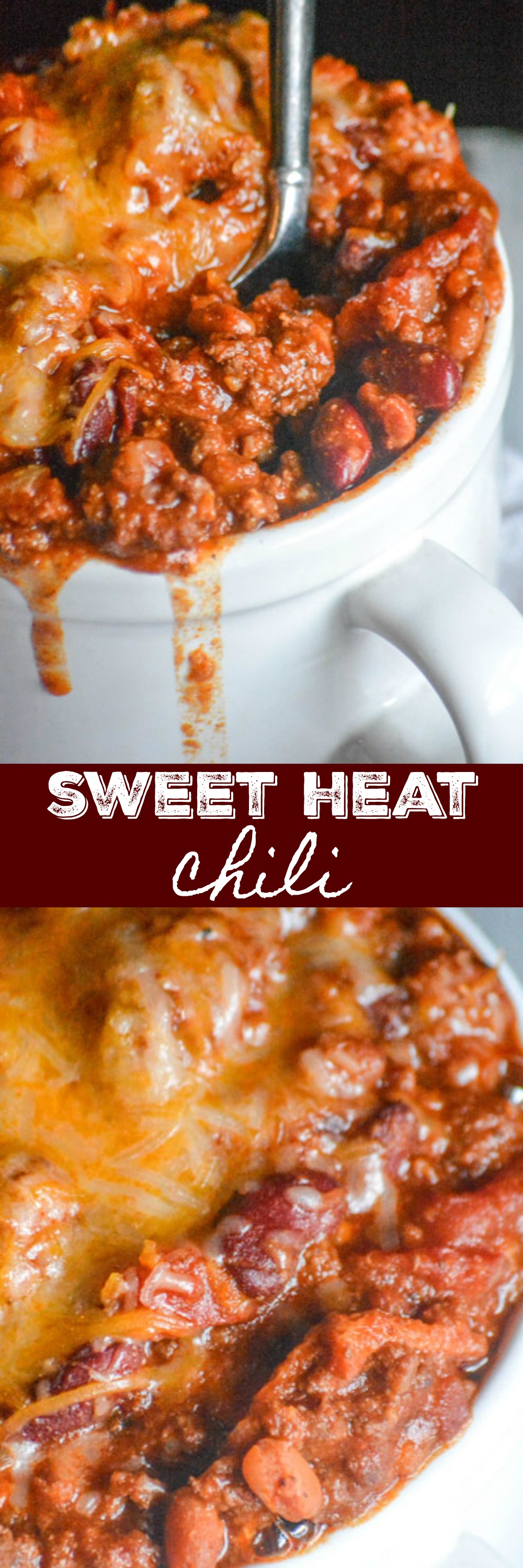 A hearty dish that beautifully blends savory spices with sweet flavor notes, this Sweet Heat Chili is a quick & easy Winter meal by the bowlful. One pot is all you need making it perfect for any crowd, be it a family dinner or feeding hungry fans on game day.