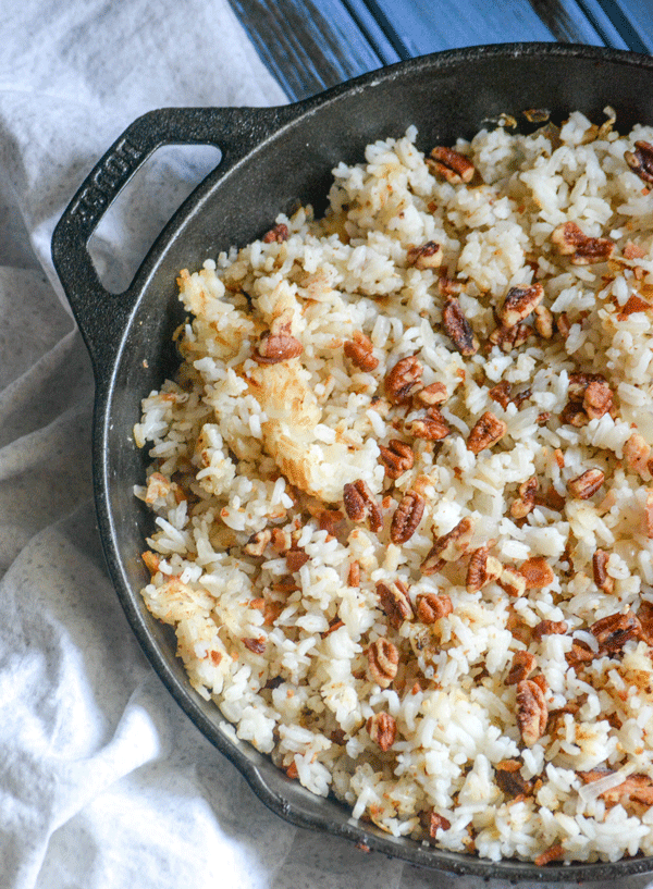 Buttered Bacon Crunch Rice