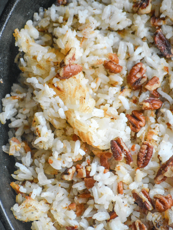 Buttered Bacon Crunch Rice