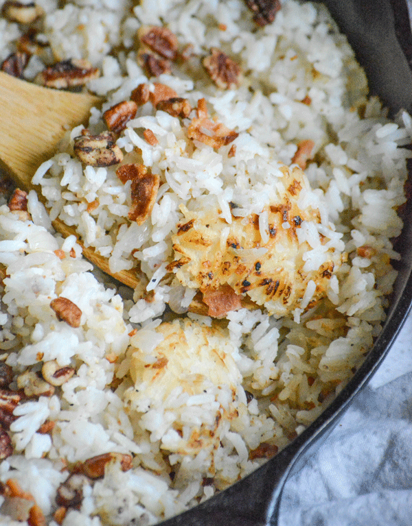 Buttered Bacon Crunch Rice