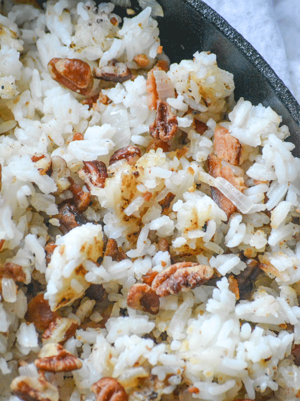 Buttered Bacon Crunch Rice