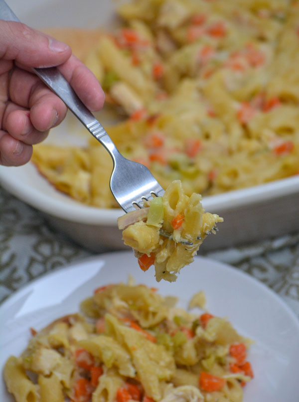 Chicken Noodle Soup Casserole - 4 Sons 'R' Us