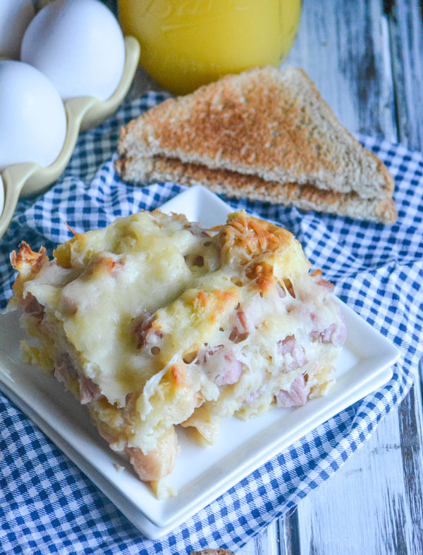 Monte Cristo Style Breakfast Casserole