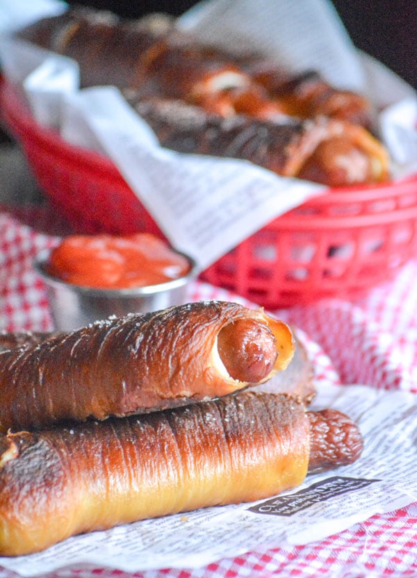 Quick & Easy Homemade Pretzel Dogs