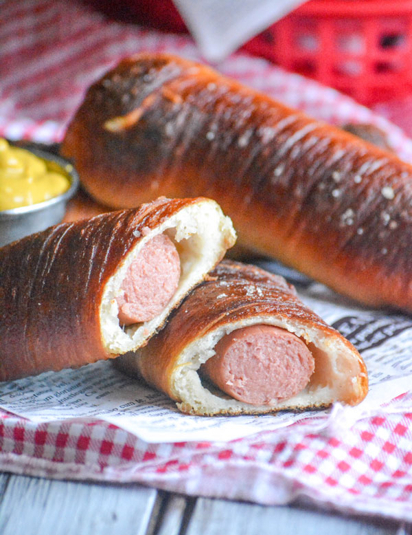 Quick & Easy Homemade Pretzel Dogs