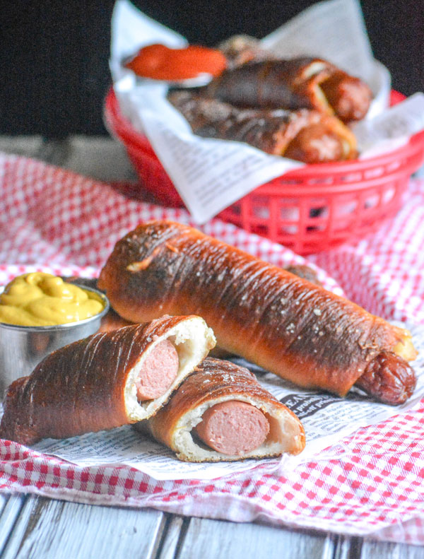 Quick & Easy Homemade Pretzel Dogs