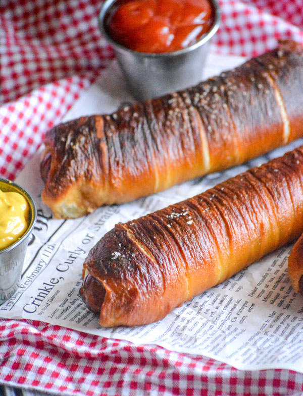 Quick & Easy Homemade Pretzel Dogs