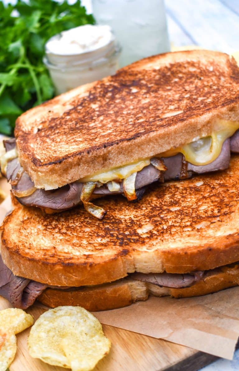 Roast Beef Grilled Cheese With Smoked Gouda 4 Sons 'R' Us