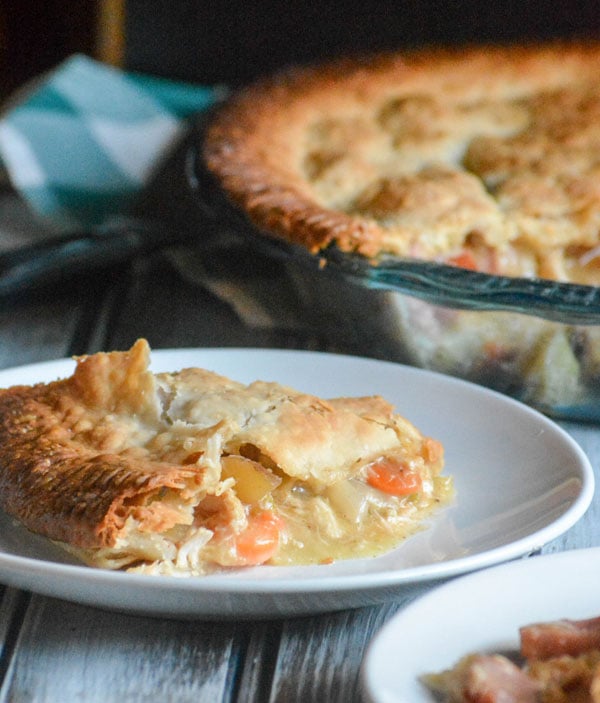 Smoked Sausage & Chicken Creole Pot Pie