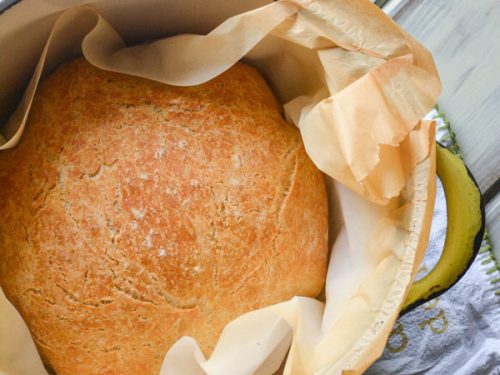 Crusty Dutch Oven Bread Recipe