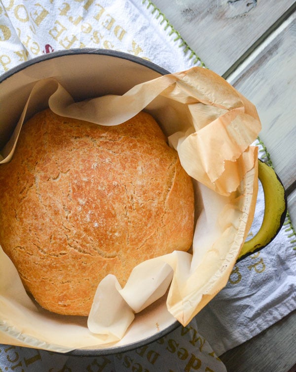 Dutch Oven Crusty Bread