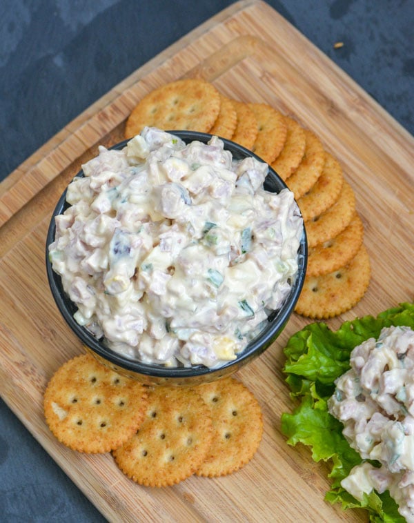 Creamy Dijon Ham Salad