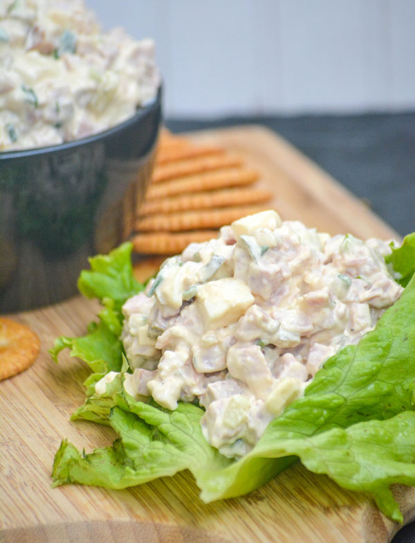 Creamy Dijon Ham Salad