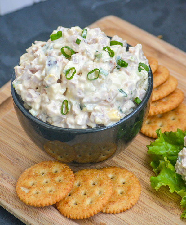 Creamy Dijon Ham Salad