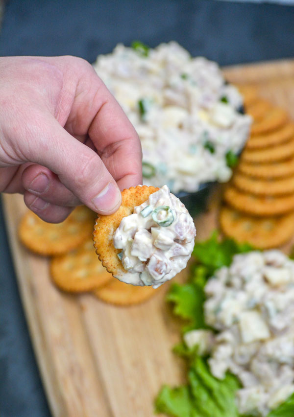 Creamy Dijon Ham Salad