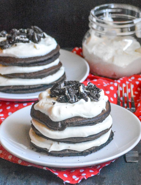 Double Stuffed Oreo Pancake Stacks 4 Sons R Us