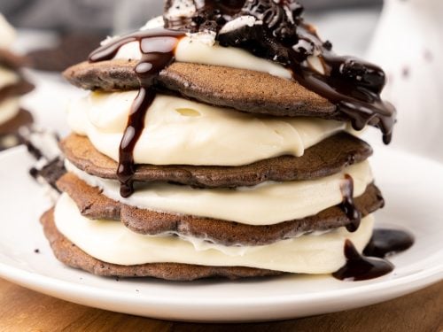Double Stuffed Oreo Pancakes