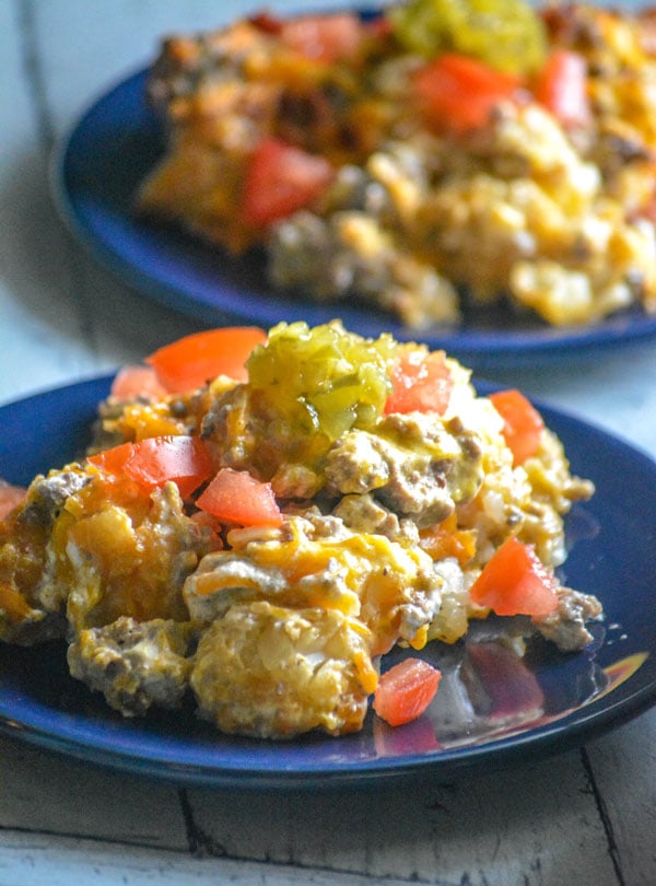 Bacon Cheeseburger Tater Tot Casserole