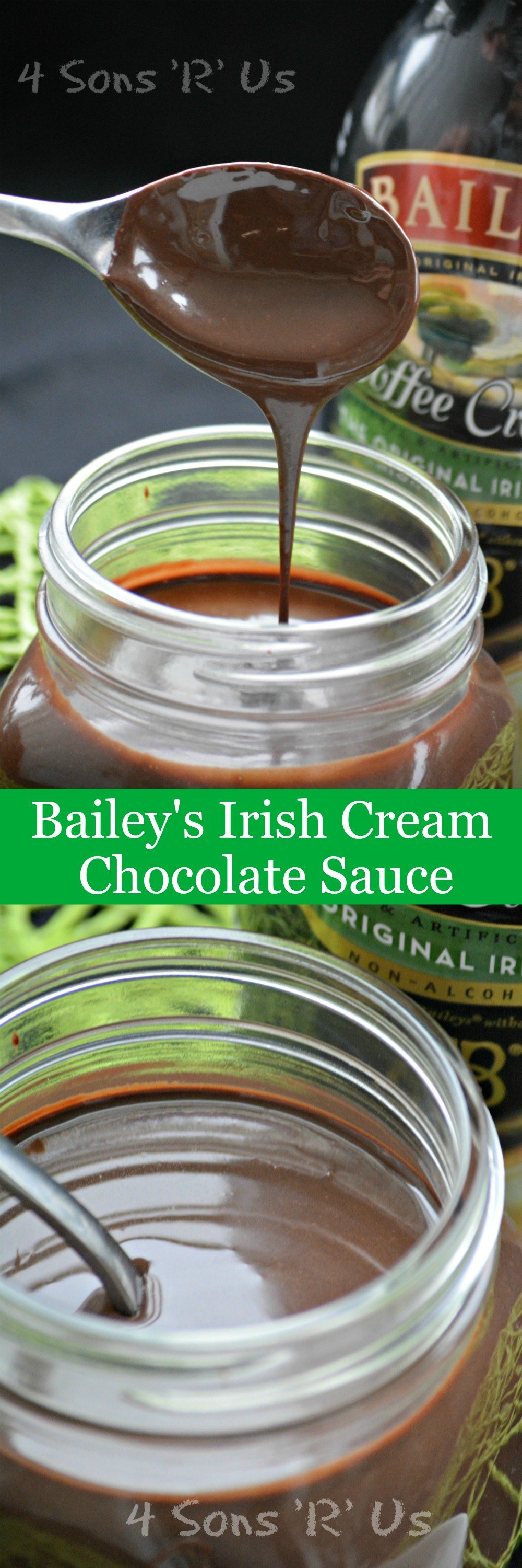 Rich & creamy this fudgey Bailey’s Irish Cream Chocolate Sauce is quick, easy, and will knock your socks off with flavor. Perfect over ice cream, donuts, or even stirred into your morning cup of coffee- this sauce is a must-have on hand for a sweet simple moment of indulgence.