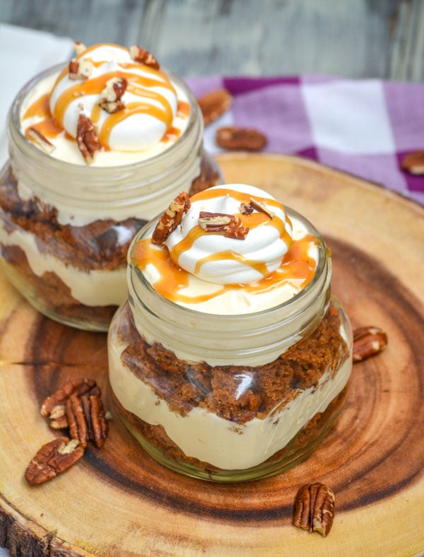 Carrot Cake Pudding Trifles