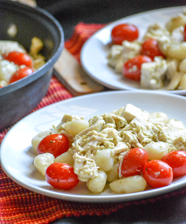 Chicken & Tomato Pesto Gnocchi