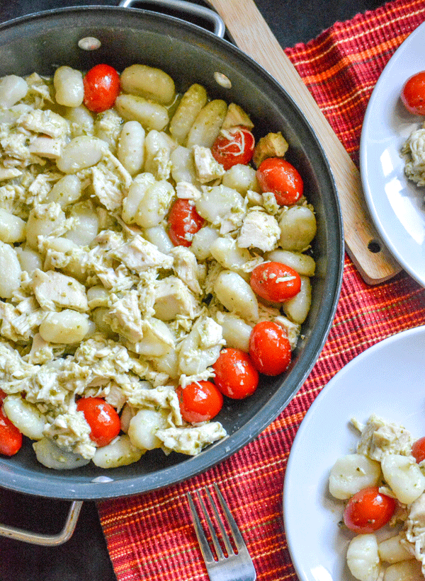 Chicken & Tomato Pesto Gnocchi