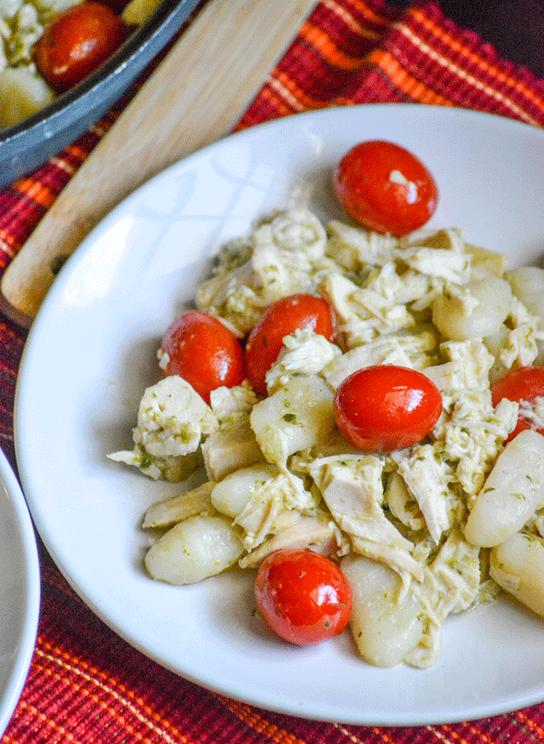 Chicken & Tomato Pesto Gnocchi