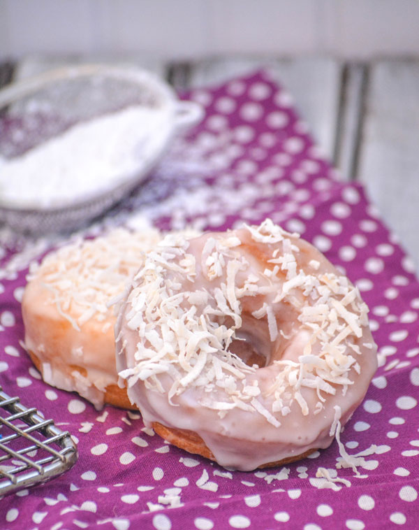 Coconut Cream Pie Donuts