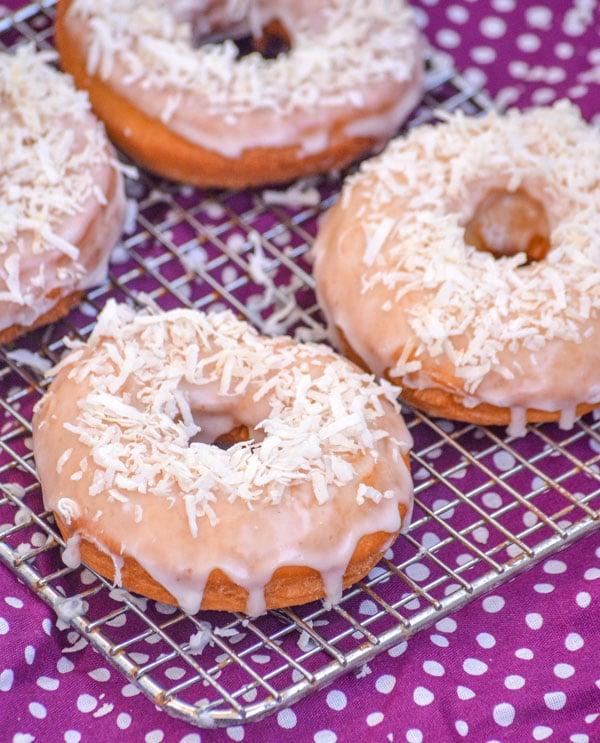 Coconut Cream Pie Donuts