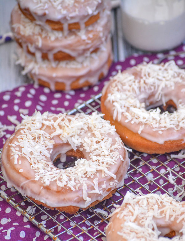 Coconut Cream Pie Donuts