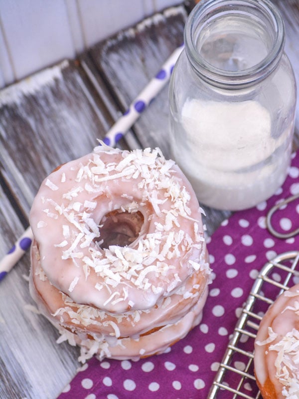 Coconut Cream Pie Donuts