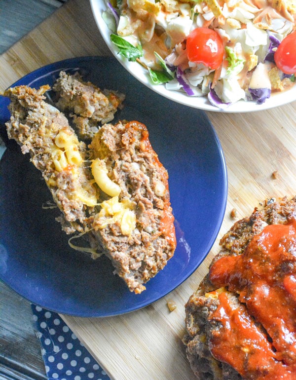 Stuffed Honey Barbecue Meatloaf