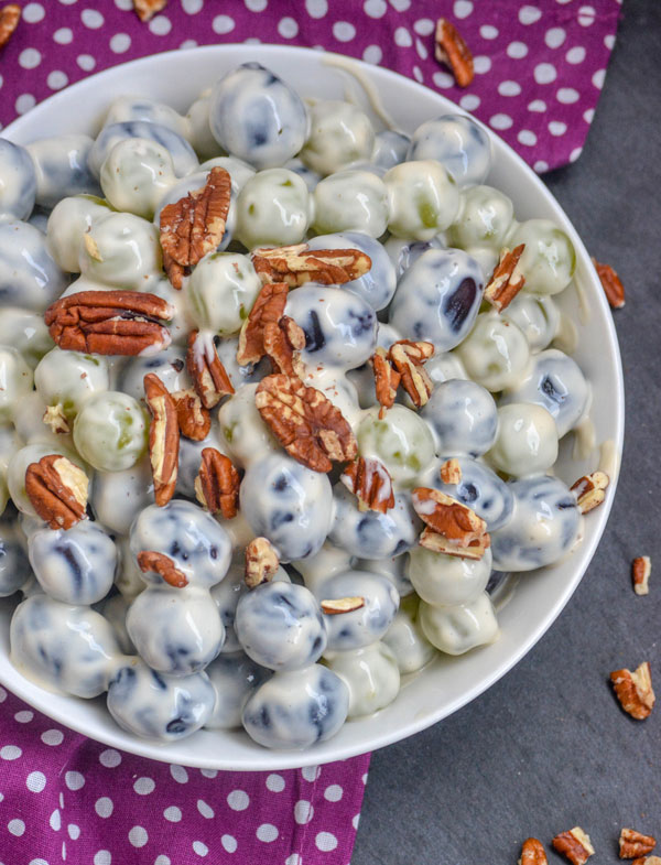 sweet dessert grape salad