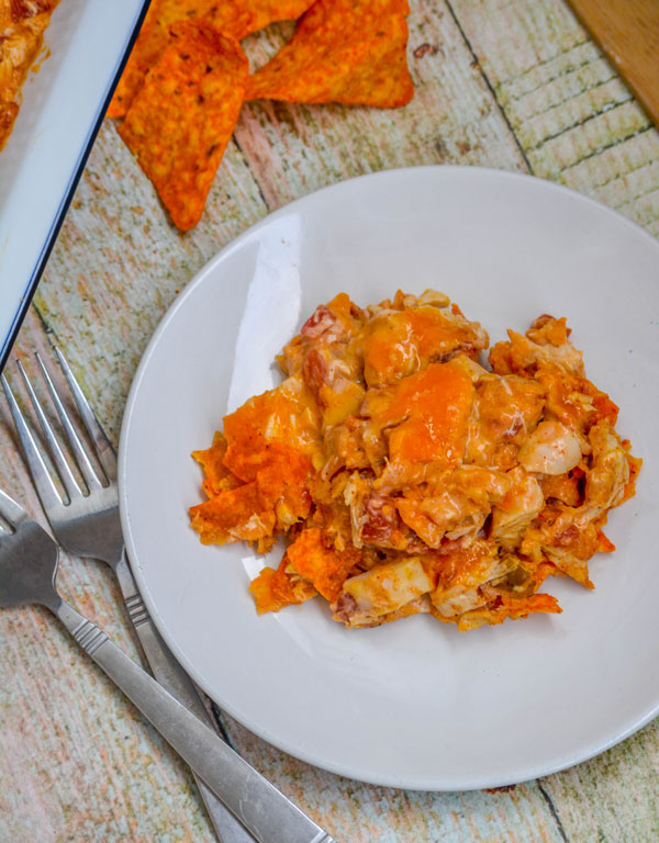 Cheesy Chicken Doritos Casserole - 4 Sons 'R' Us