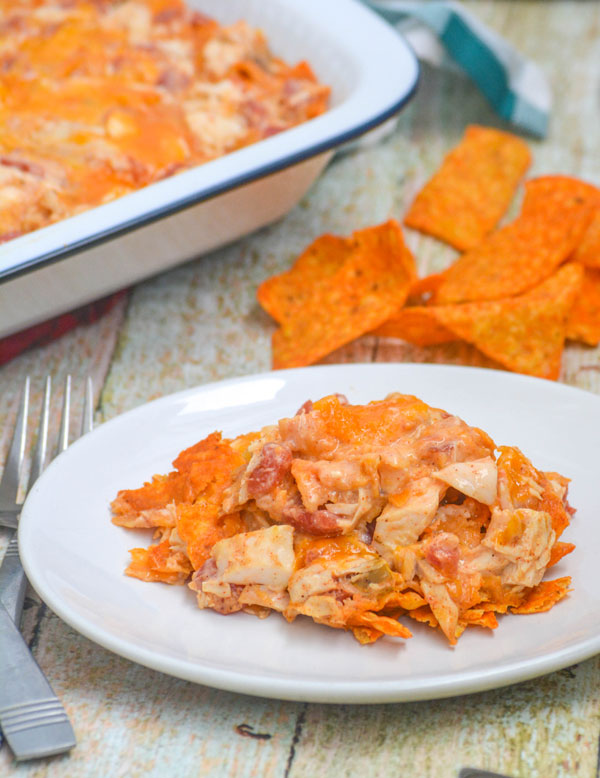 Cheesy Chicken Doritos Casserole - 4 Sons 'R' Us