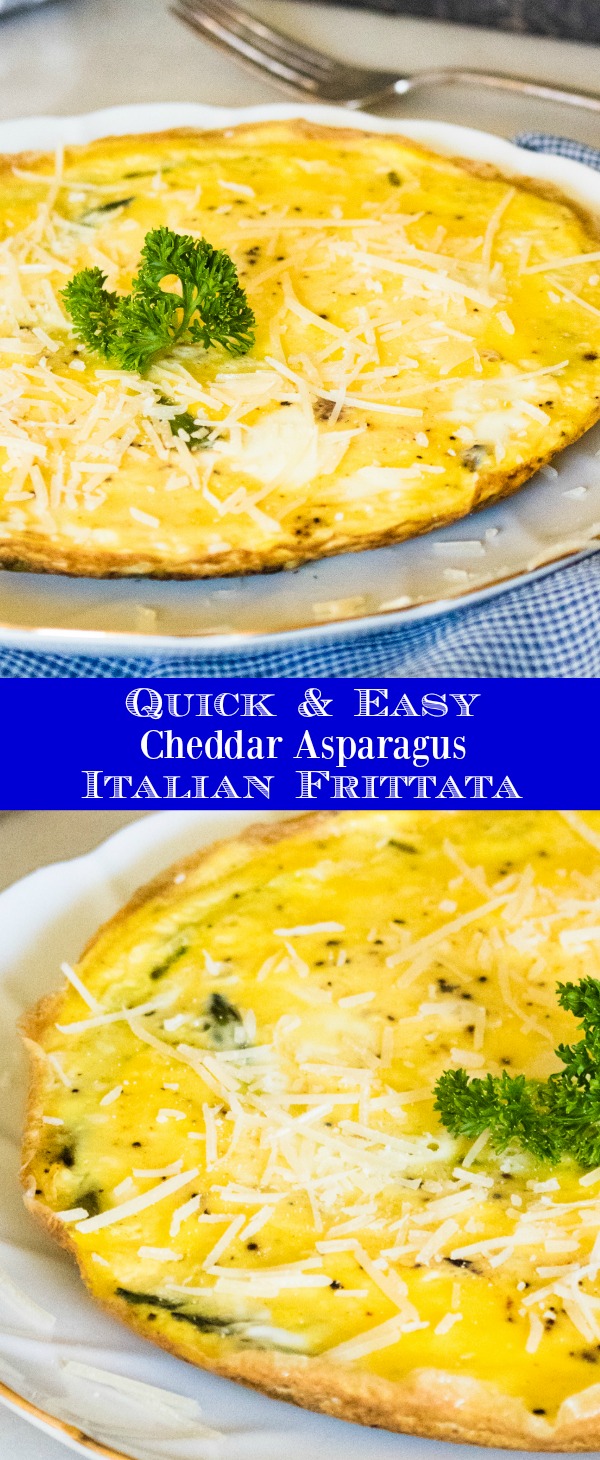 If you’ve got the right ingredients, this Quick & Easy Cheesy Cheddar Asparagus Frittata will save you on pretty much any occasion you’re entertaining. It’s simple, savory, and it’s also fool-proof!