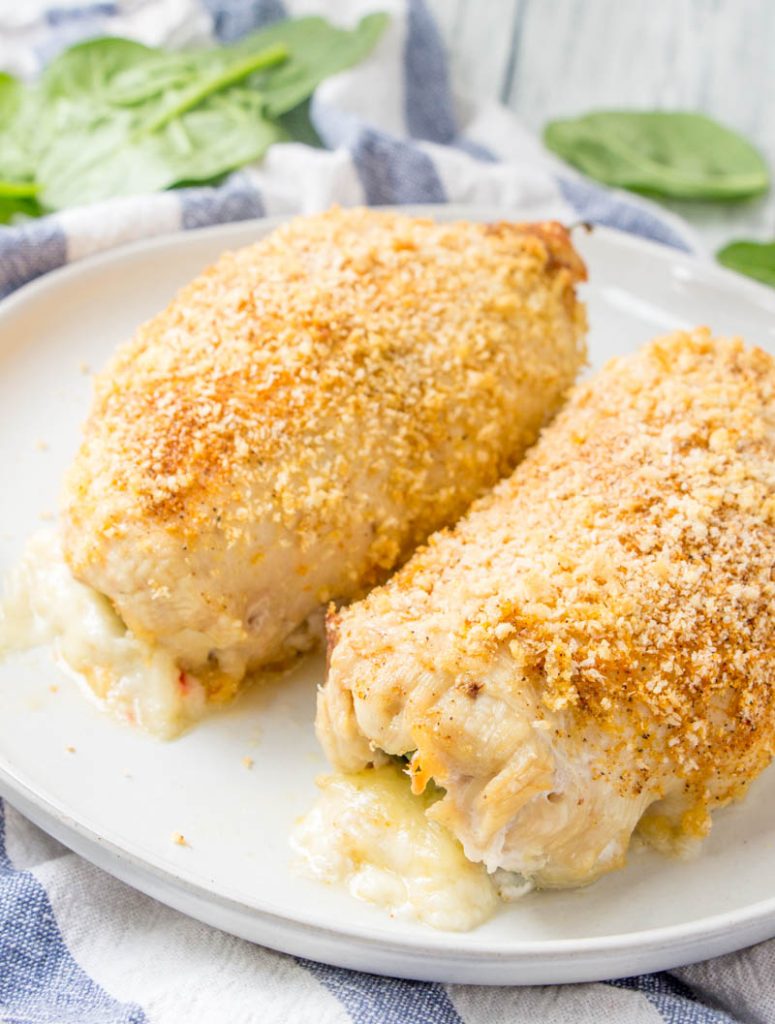 Crispy Stuffed Cajun Chicken