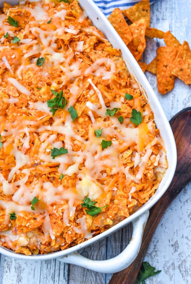 Cheesy Chicken Doritos Casserole - 4 Sons 'R' Us