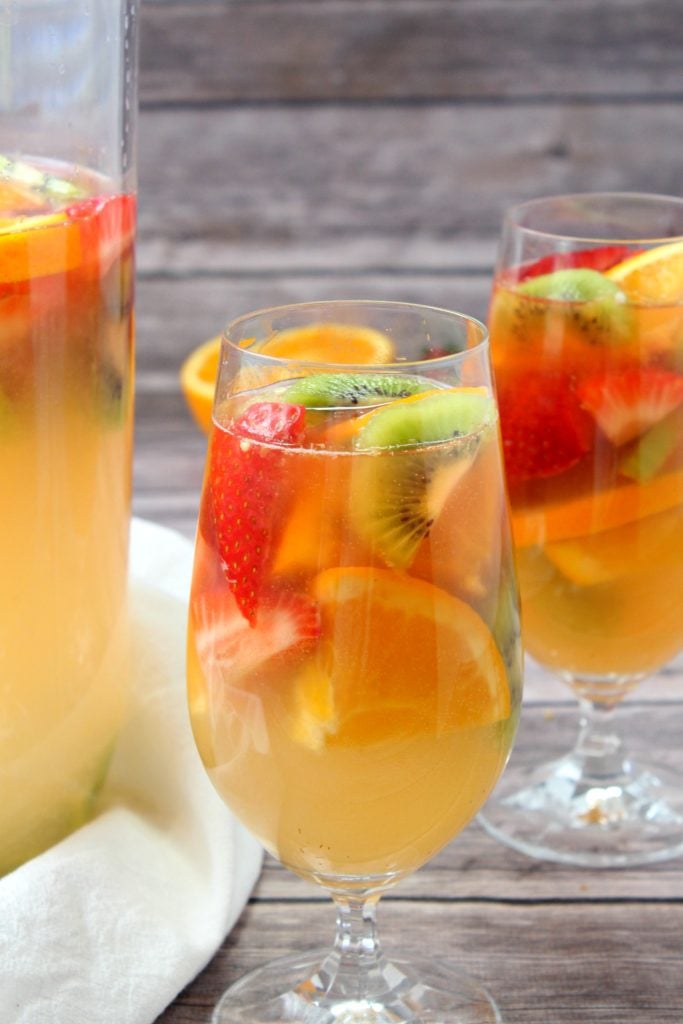 Tropical White Wine Sangria