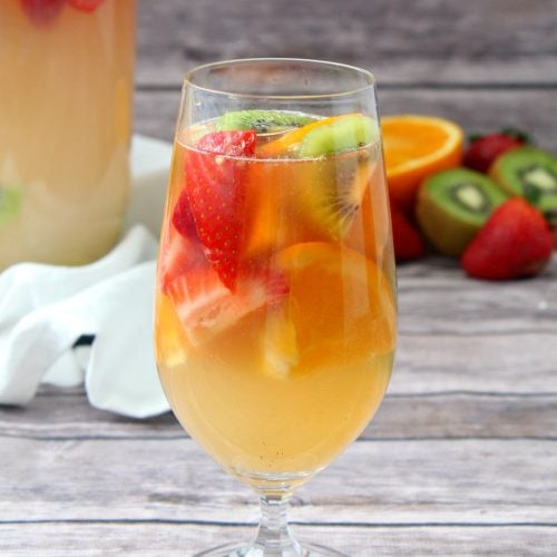 Tropical White Wine Sangria - 4 Sons 'R' Us