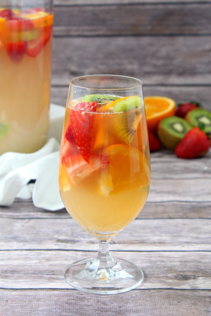 Tropical White Wine Sangria